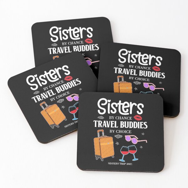 Item preview, Travel Buddies Girls Vacation Sisters Trip 2021 product designed and sold by jakehughes2015.