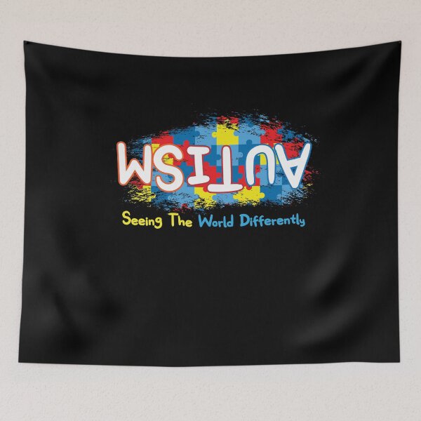 Item preview, Autism Awareness Seeing the world Differently designed and sold by Hananiah Merch.
