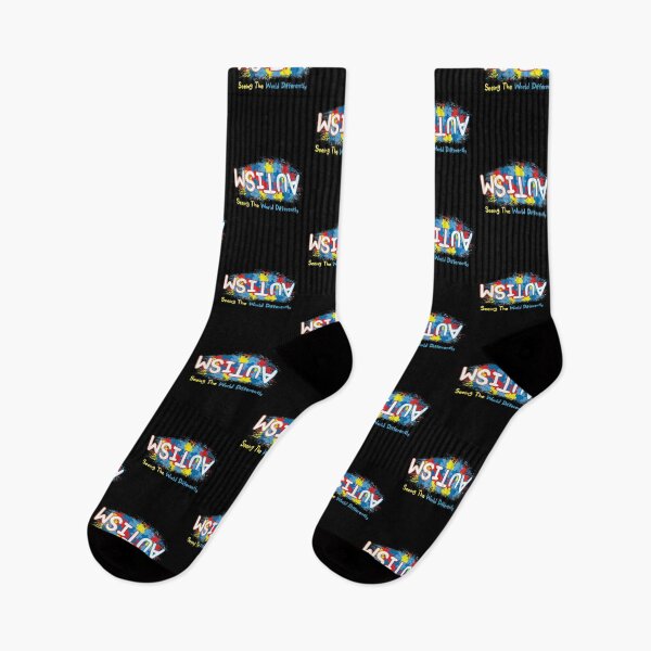 Item preview, Autism Awareness Seeing the world Differently designed and sold by Hananiah Merch.