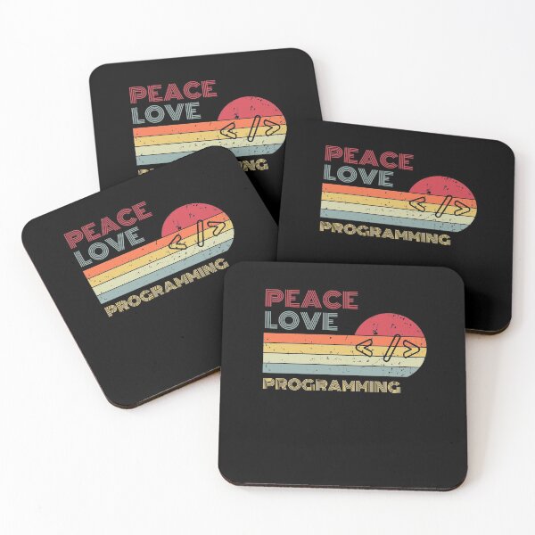 Item preview, Peace Love Programming designed and sold by anassrida.