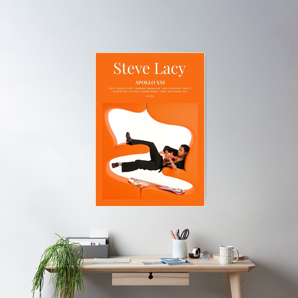 Steve Lacy - Apollo XXI (2019) Music Album Cover Poster Poster