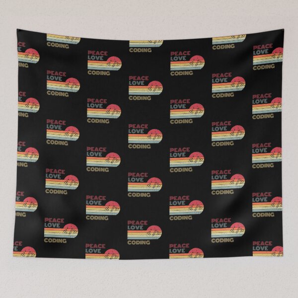 Item preview, Peace Love Coding designed and sold by anassrida.