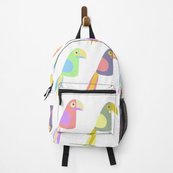 Item preview, Colorful tropical parrot pattern designed and sold by TheWaterBirds.