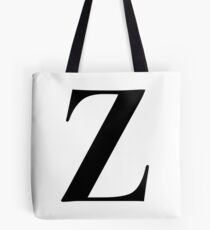 Z - Black Tote Bag