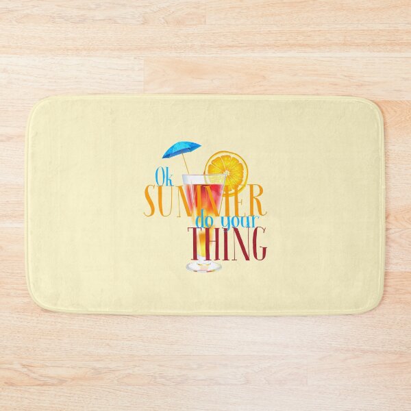 Item preview, Ok SUMMER Do Your THING! (on Lt. Yellow) designed and sold by PawsitiveMum.