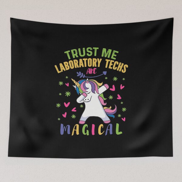 Item preview, Cute Unicorn Laboratory Technician Gift designed and sold by TeeZazzle.