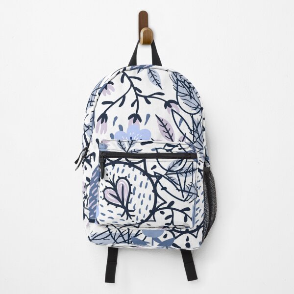 Item preview, spring time-bold blue flowers pattern design designed and sold by ArtDesign-land.