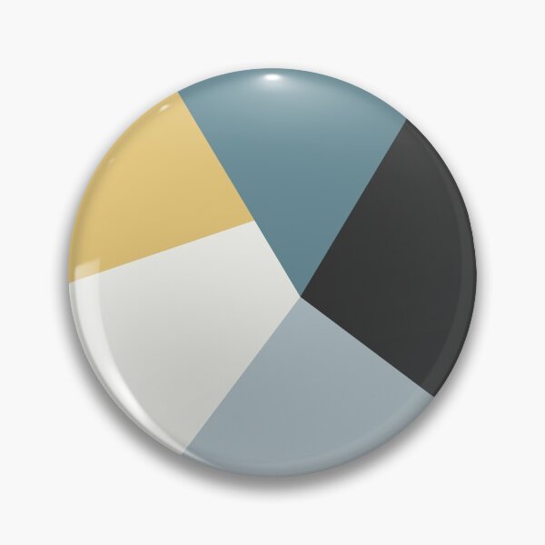 Item preview, Broken Glass, Blue And Yellow, Abstract Graphic designed and sold by Little Idiot.