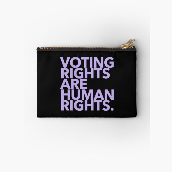 Item preview, Voting Rights are Human Rights (lavender 1) designed and sold by Thelittlelord.