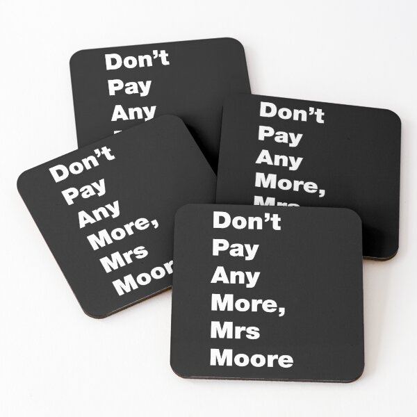 Item preview, Don't Pay Any More, Mrs Moore (Rumbelows) designed and sold by ANORAKATTIC.