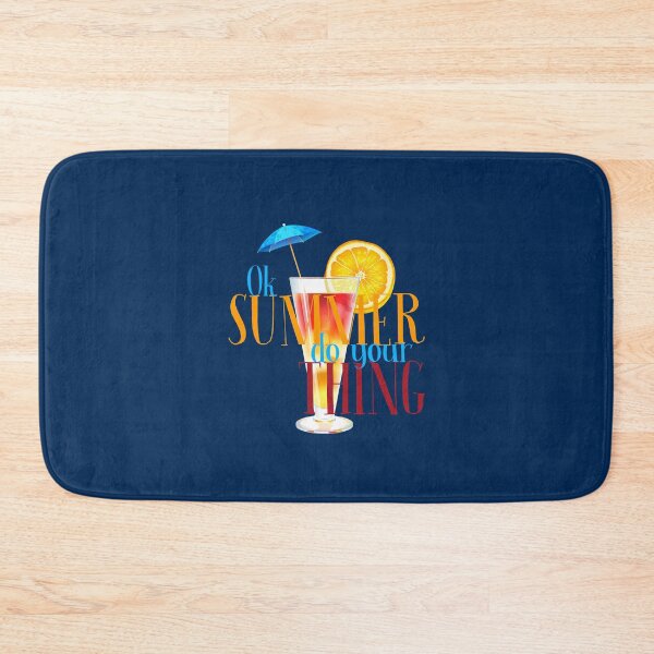 Item preview, Ok SUMMER Do Your THING! (on Navy) designed and sold by PawsitiveMum.