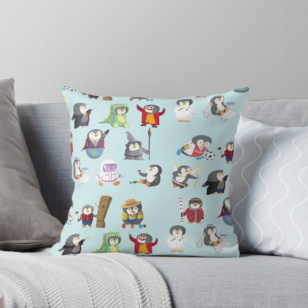 Item preview, Throw Pillow designed and sold by RobsArtThings.