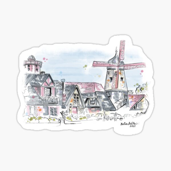 Item preview, Solvang designed and sold by Julia's Print Studio .
