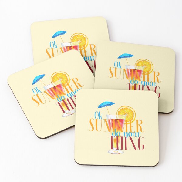 Item preview, Ok SUMMER Do Your THING! (on Lt. Yellow) designed and sold by PawsitiveMum.