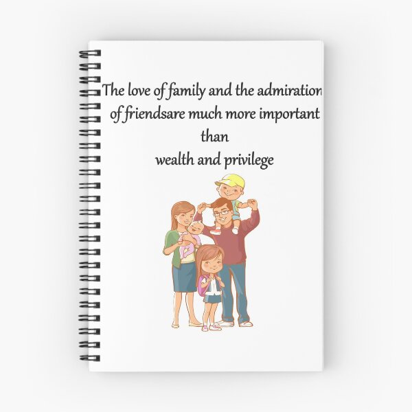 Item preview, The-love-of-family-and-the-admiration-of-friends-are-much-more-important-than-wealth-and-privilege designed and sold by FunnyDio.