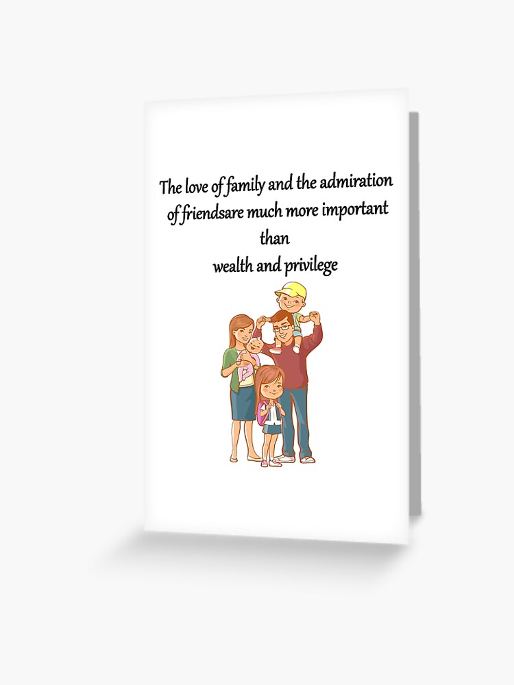 importance of family and friends