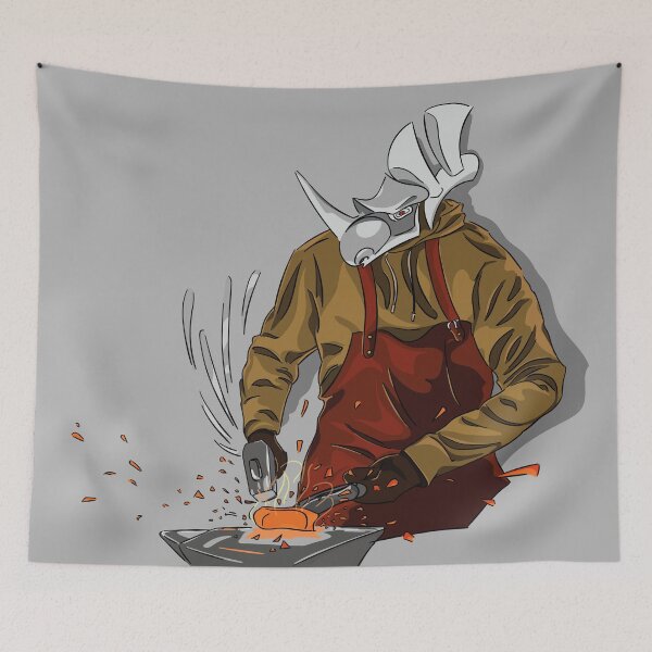 Item preview, Rhinoceros  - Raul Cordoba / Forge Master designed and sold by FrojasoDesign.