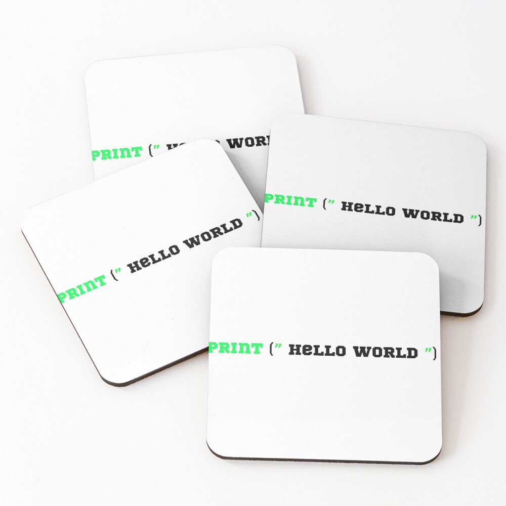 Item preview, Coasters (Set of 4) designed and sold by KAASHIRT.