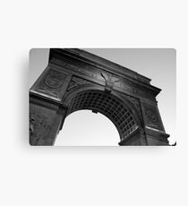 Washington Square Park Arch - B&W Canvas Print