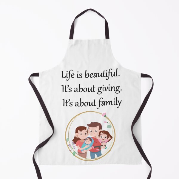 Item preview, Life-is-beautiful.-It’s-about-giving.-It’s-about-family designed and sold by FunnyDio.