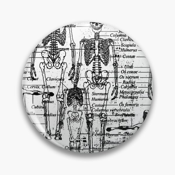 Item preview, Medical Skeleton Black and White designed and sold by Tibri Designs.