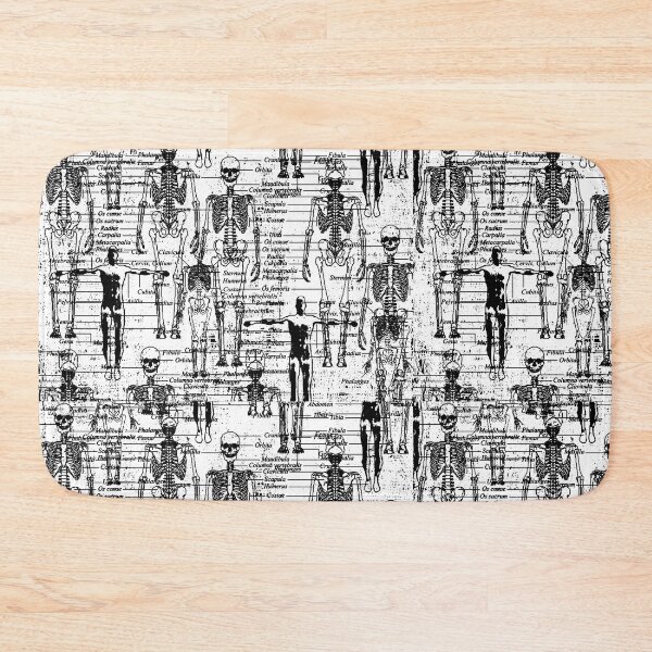 Item preview, Medical Skeleton Black and White designed and sold by Tibri Designs.