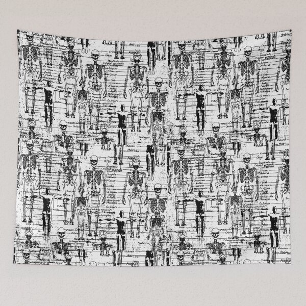 Item preview, Medical Skeleton Black and White designed and sold by Tibri Designs.
