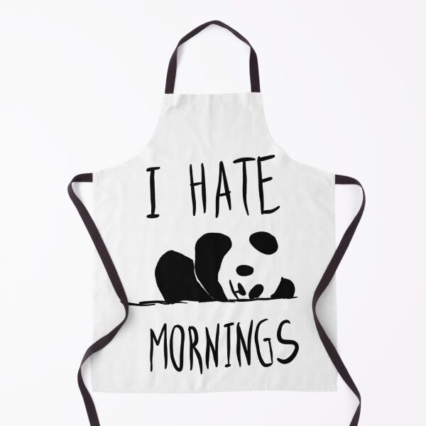 Item preview, I hate mornings I hate morning panda bear lovers designed and sold by CBShirtStar.