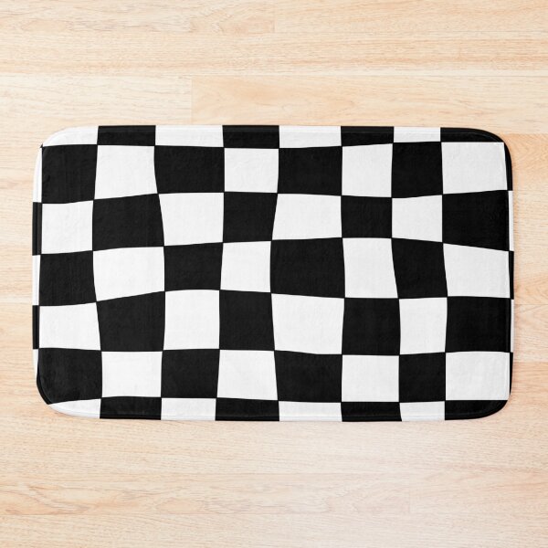 Item preview, Hand Drawn Checkerboard Pattern (black/white) designed and sold by Design Minds Boutique.