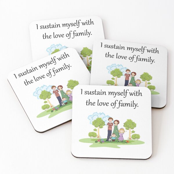 Item preview, I-sustain-myself-with-the-love-of-family designed and sold by FunnyDio.