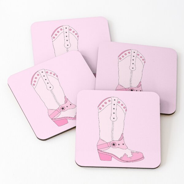 Item preview, Pink preppy cowboy boot designed and sold by SUUSCK ★.