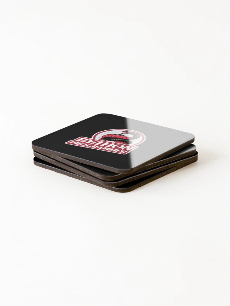 Thumbnail 4 of 5, Coasters (Set of 4), Python Developer Programmer designed and sold by RareLoot19.