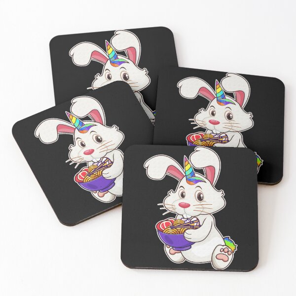 Item preview, Cute Bunnycorn, Ramen Bunny Unicorn designed and sold by Space Art.