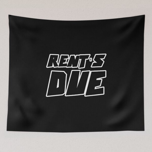 Item preview, Rent's Due Bodybuilder Weightlifting Tee & Funny Landlord designed and sold by wackodesign.