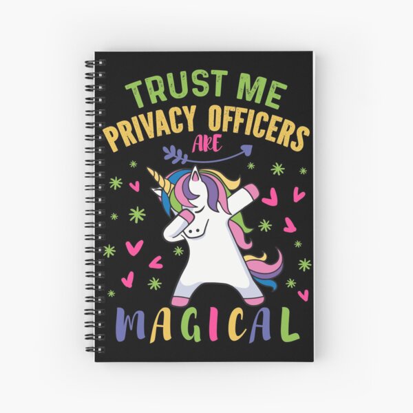 Item preview, Cute Unicorn Privacy Officer Gift designed and sold by TeeZazzle.