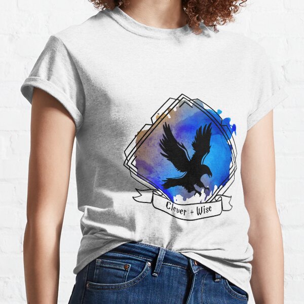 Eagle Raven Emblem Smart Clever Wise T-shirt Sticker phone case Classic T-Shirt