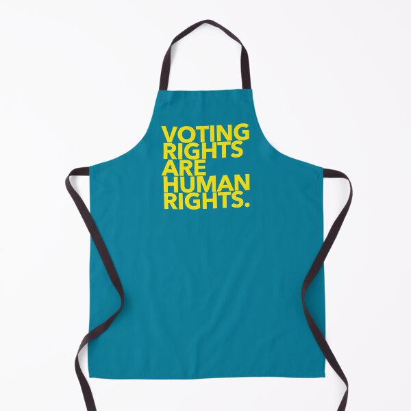 Item preview, Voting Rights are Human Rights (yellow 2) designed and sold by Thelittlelord.