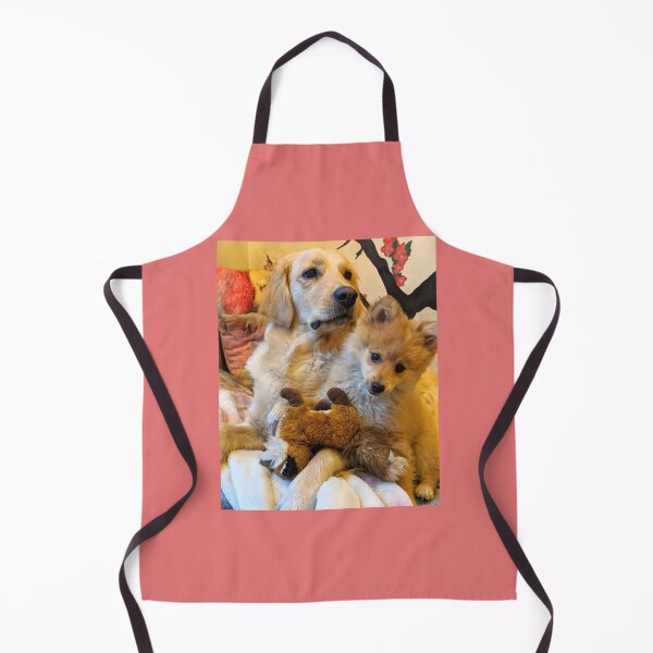 Item preview, Bella & Kai (golden retriever & Pomeranian) designed and sold by Fluffycat2020.
