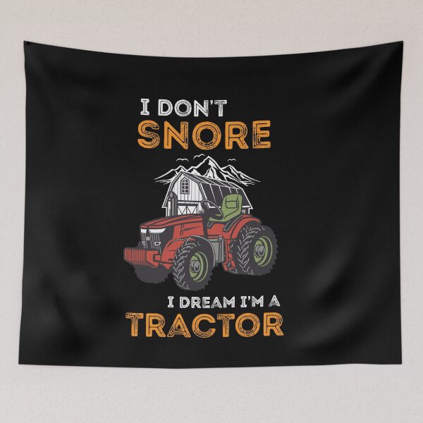 Item preview, i don't snore i dream i'm a tractor shirt funny farmer gift for men and women shirt for gardener and gardening designed and sold by dianoo.