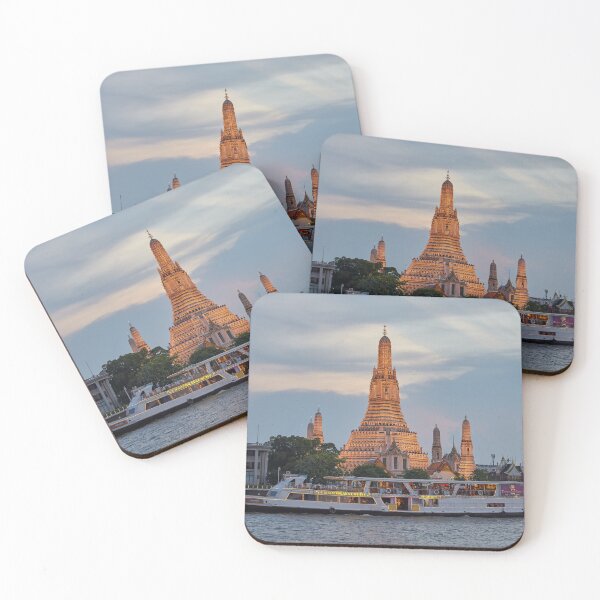 Item preview, Wat Arun at Sunset designed and sold by Sailingstone Travel.