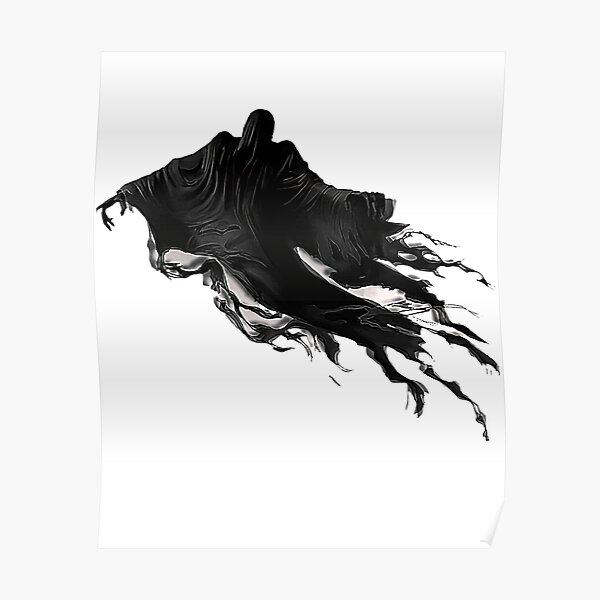 Floatin Wizard Magic Poster