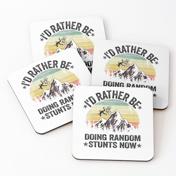 Item preview, I'd Rather Be Mountain Biking Vintage MTB Downhill Gift Funny designed and sold by Stronzi.