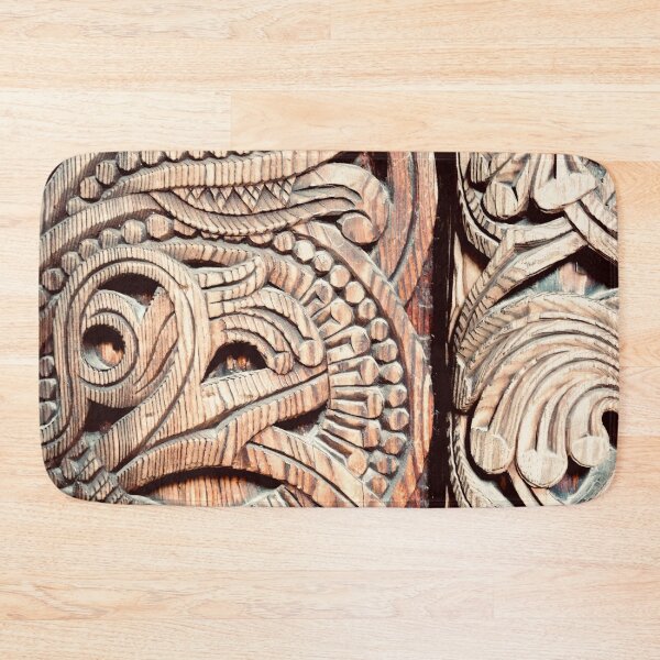 Item preview, Stave Church Woodcarving designed and sold by Freyas-Eventyr.