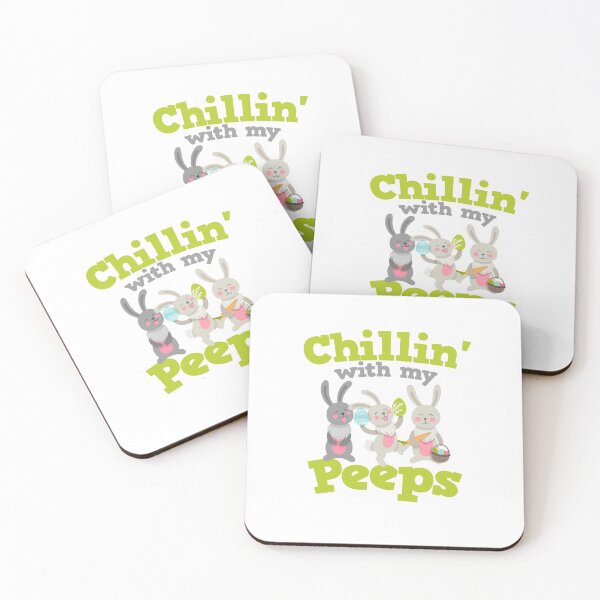 Item preview, Chillin' With My Peeps Cute Bunny Rabbit Easter Spring  designed and sold by Mattyb22.