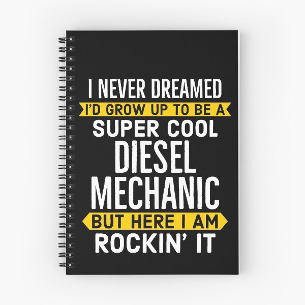 Item preview, Super Cool Diesel Mechanic designed and sold by AwesomeWorld1.