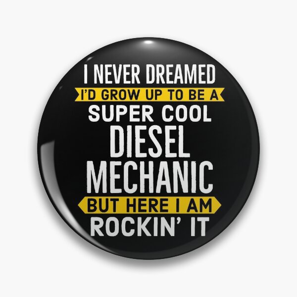 Item preview, Super Cool Diesel Mechanic designed and sold by AwesomeWorld1.