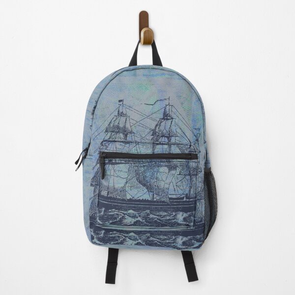 Item preview, Nautical Blue Ship designed and sold by Tibri Designs.
