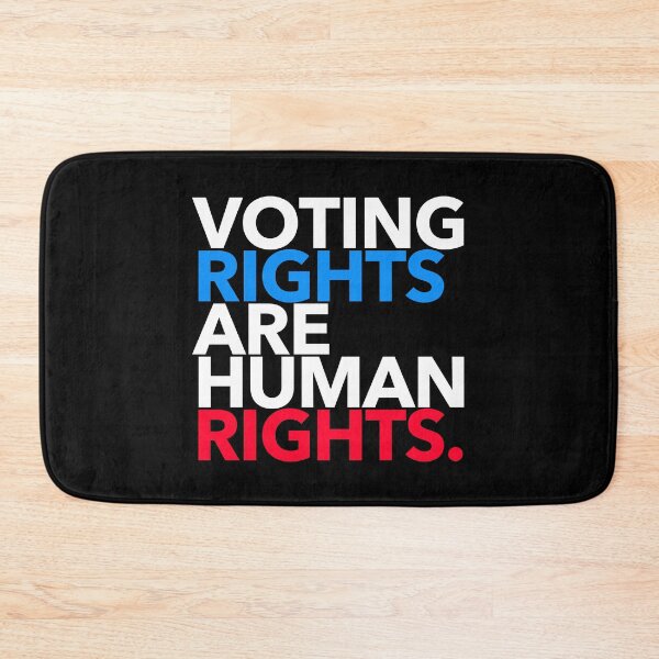 Item preview, Voting Rights are Human Rights (red white blue 2) designed and sold by Thelittlelord.