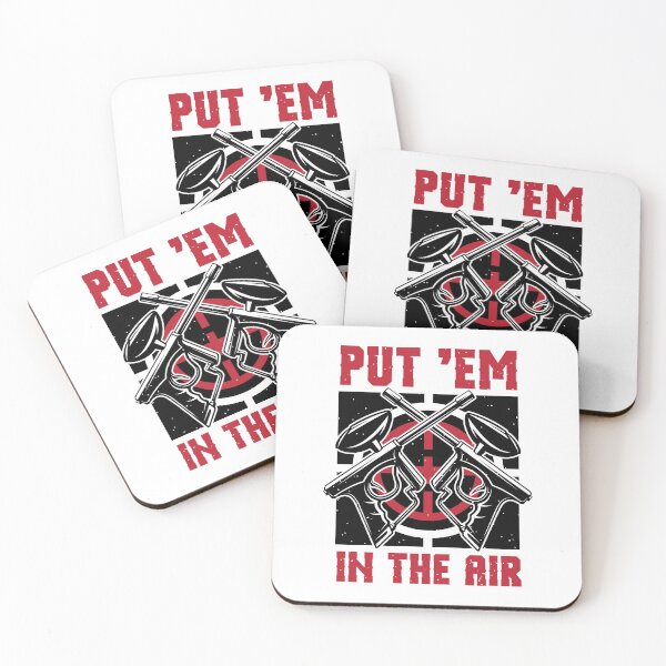 Item preview, Put 'em In The Air Airsoft Gun Pun designed and sold by Maria Garcia.