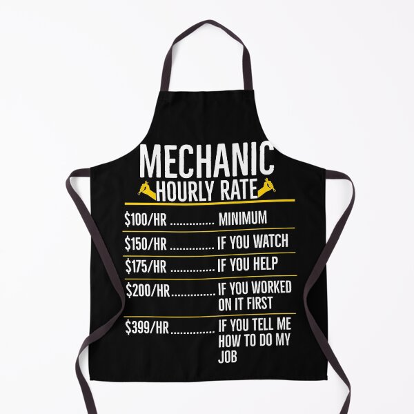 Item preview, Mechanic Hourly Rate Funny Gift designed and sold by AwesomeWorld1.